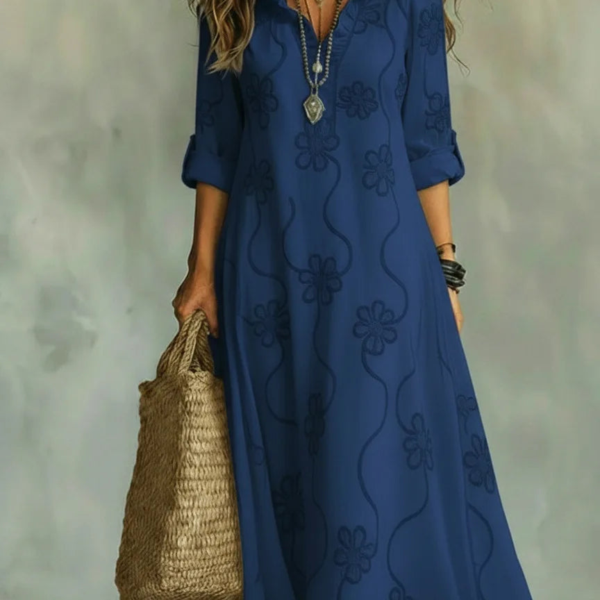 Bobbie - Vestido Maxi Floral para Dias de Verão para Mulher