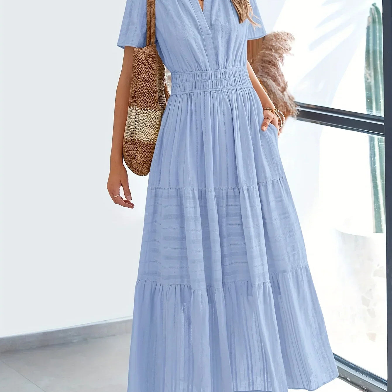 NATALIE™ - VESTIDO ELEGANTE E LISONJANTE