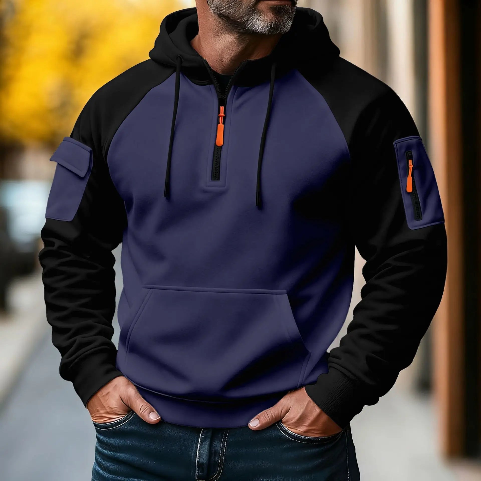 Rito | Camisola robusta com fecho de correr