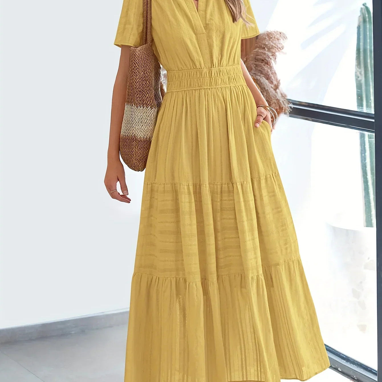 NATALIE™ - VESTIDO ELEGANTE E LISONJANTE