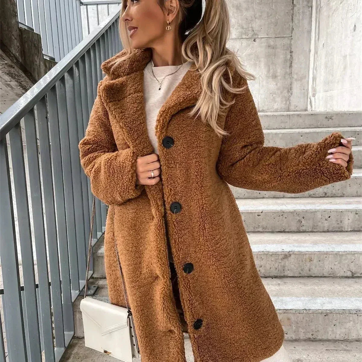 Jessica - Casaco Teddy
