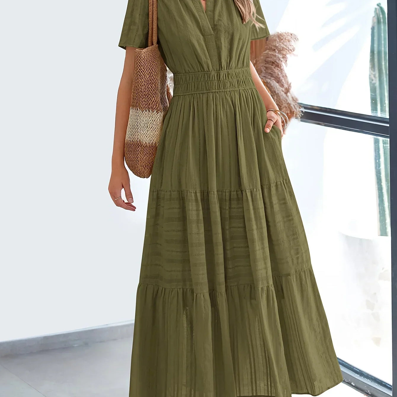 NATALIE™ - VESTIDO ELEGANTE E LISONJANTE