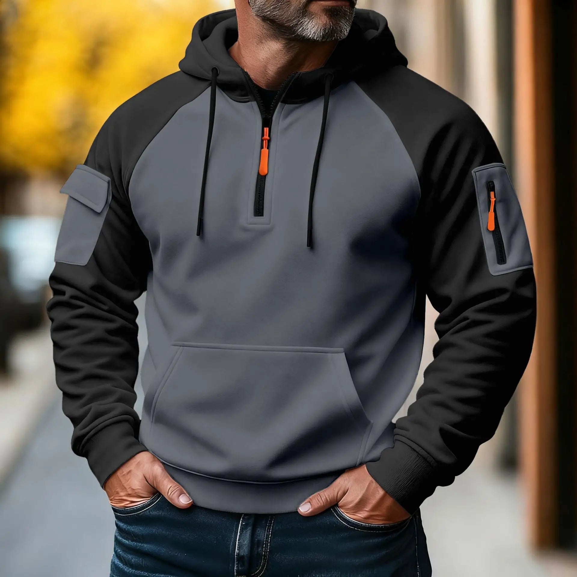 Rito | Camisola robusta com fecho de correr