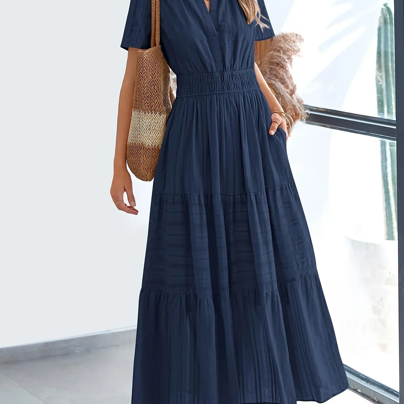 NATALIE™ - VESTIDO ELEGANTE E LISONJANTE