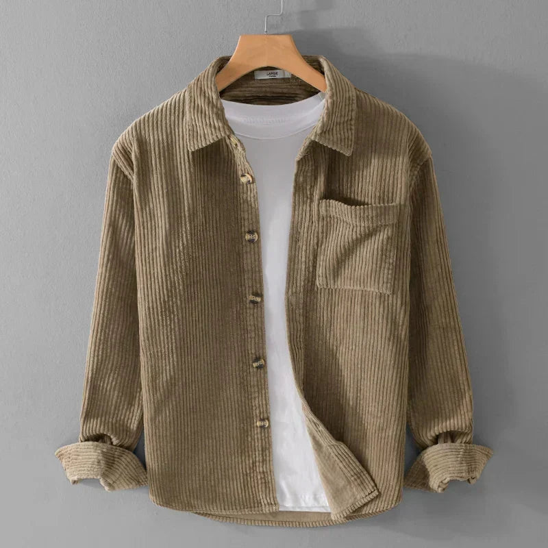 Rafael™ — Camisa de veludo cotelê