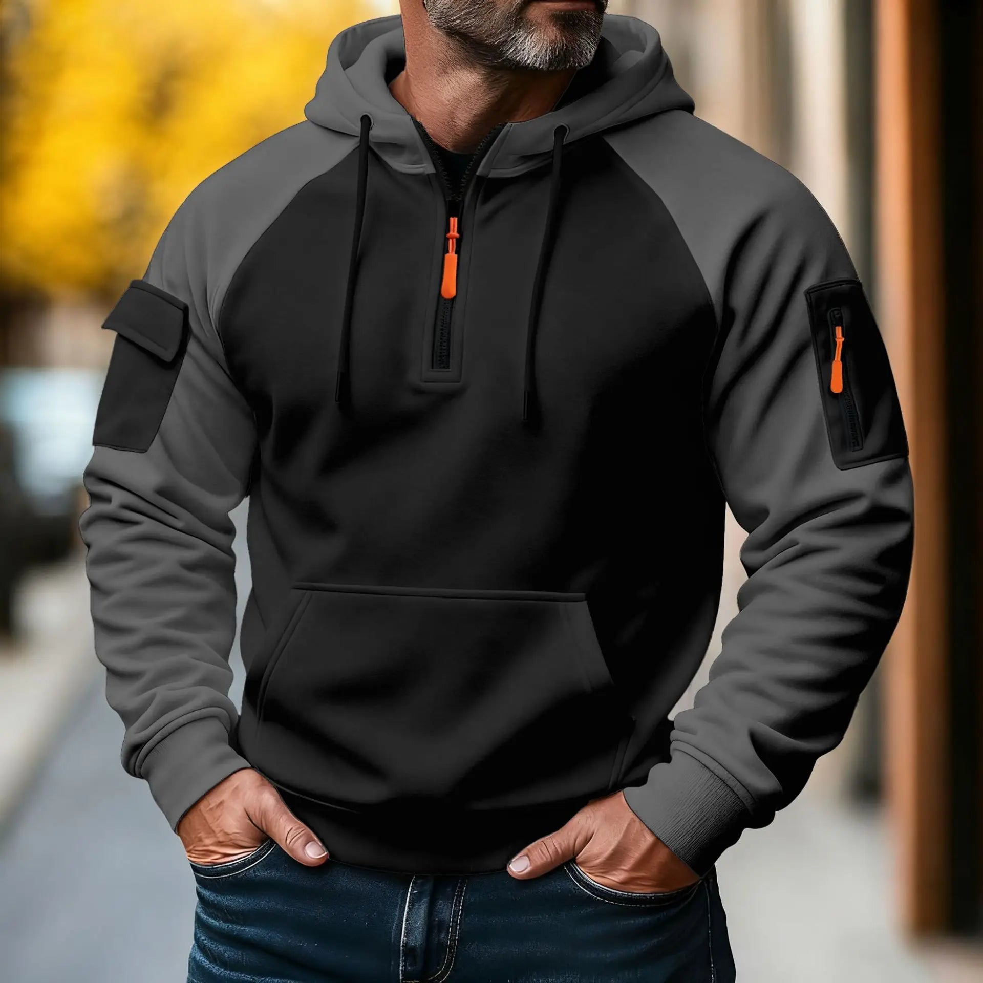 Rito | Camisola robusta com fecho de correr