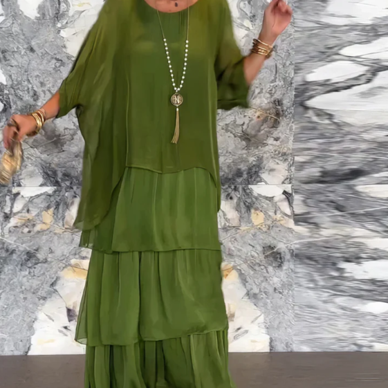 Solea™ | Vestido longo e fluido com estilo