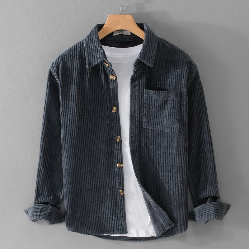 Rafael™ — Camisa de veludo cotelê
