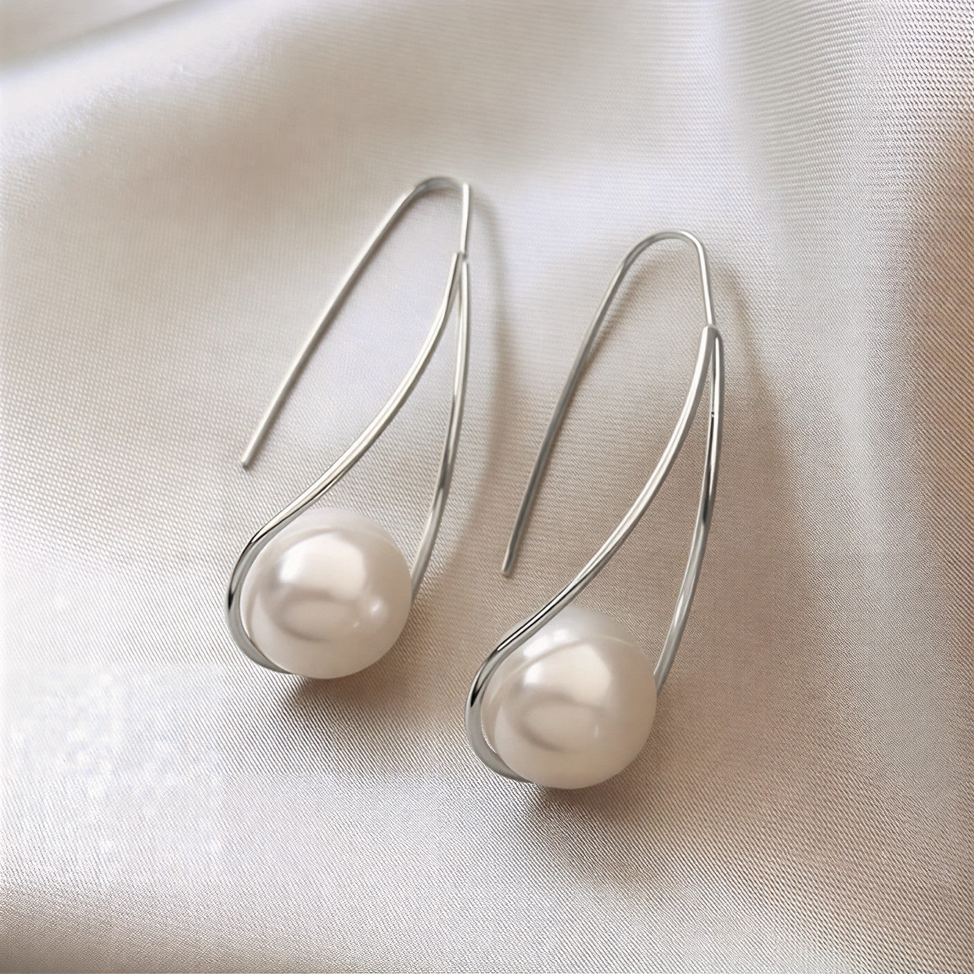 Brincos Místicos Elegantes com Pérolas