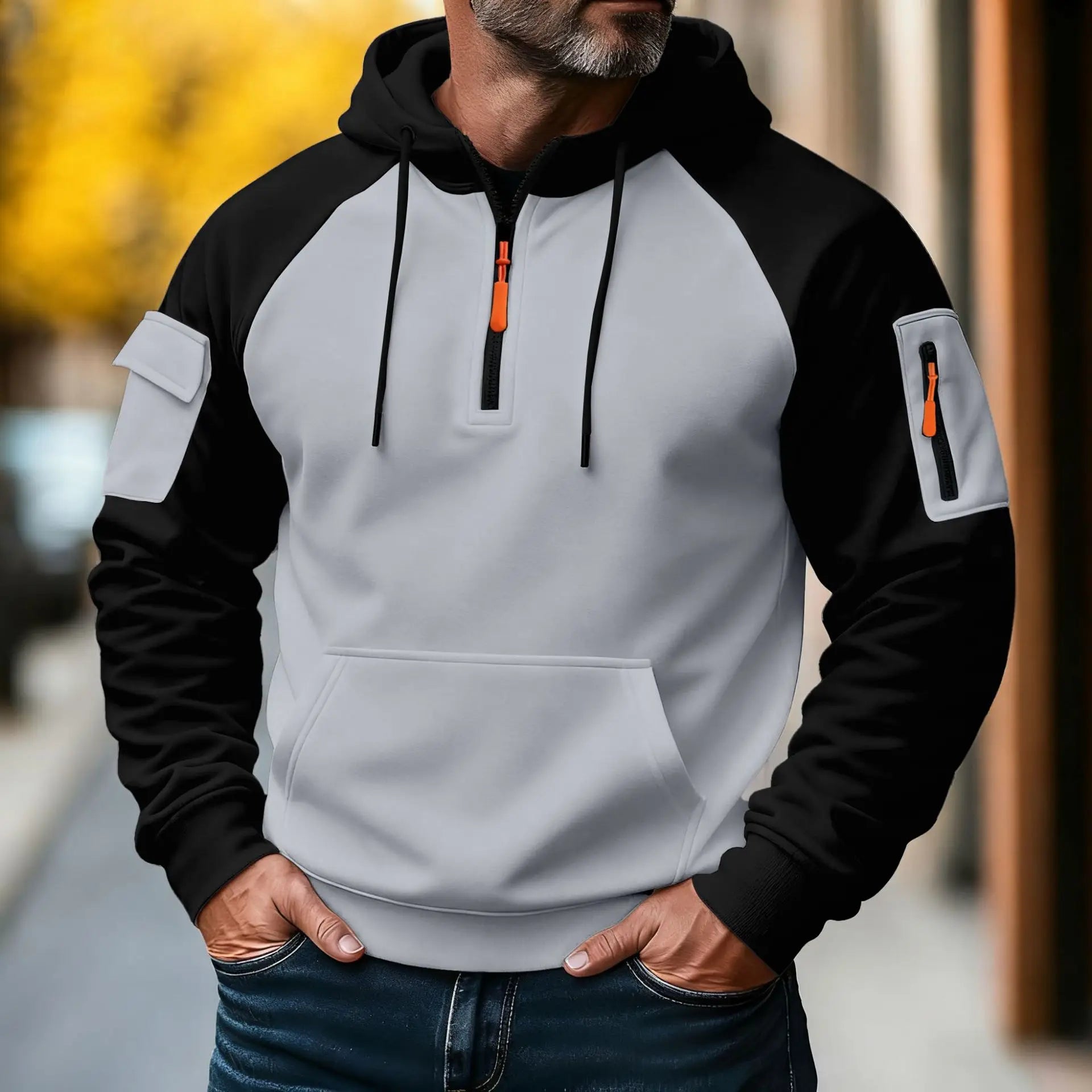 Rito | Camisola robusta com fecho de correr
