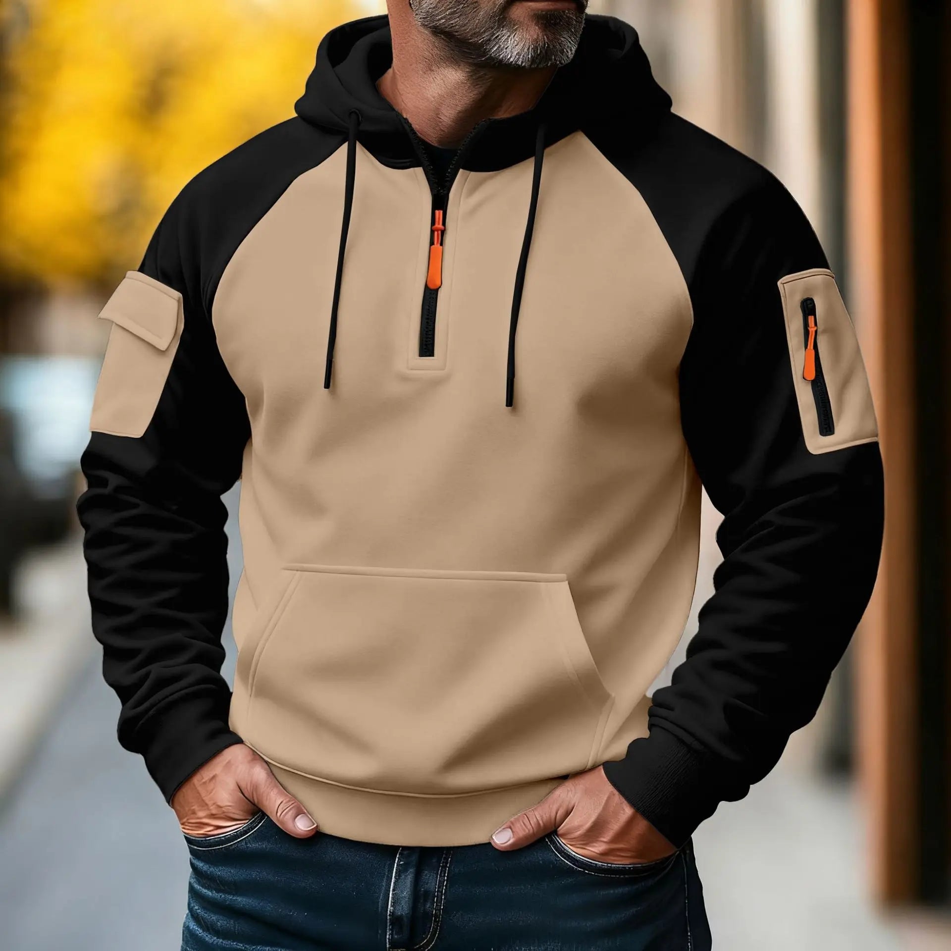Rito | Camisola robusta com fecho de correr