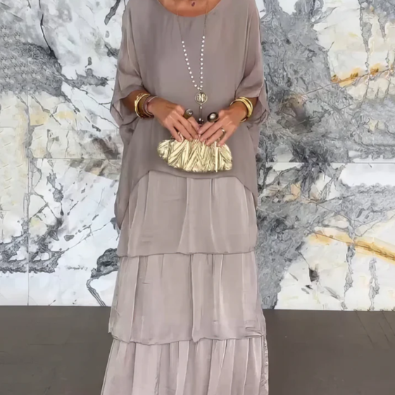 Solea™ | Vestido longo e fluido com estilo
