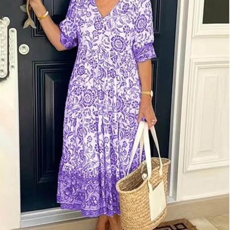Nia™ | Vestido de Verão Elegante e Confortável