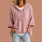 Poncho Claudia de malha com capuz, rosa