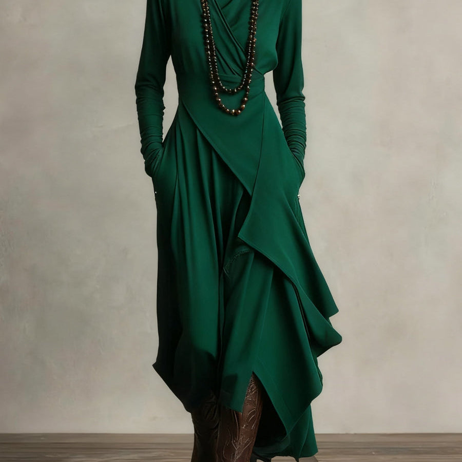 Daniela | Vestido Longo Assimétrico