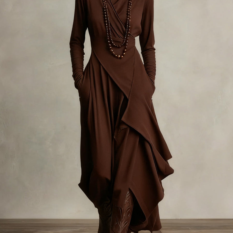 Daniela | Vestido Longo Assimétrico