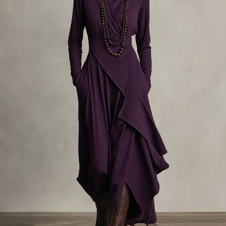 Daniela | Vestido Longo Assimétrico