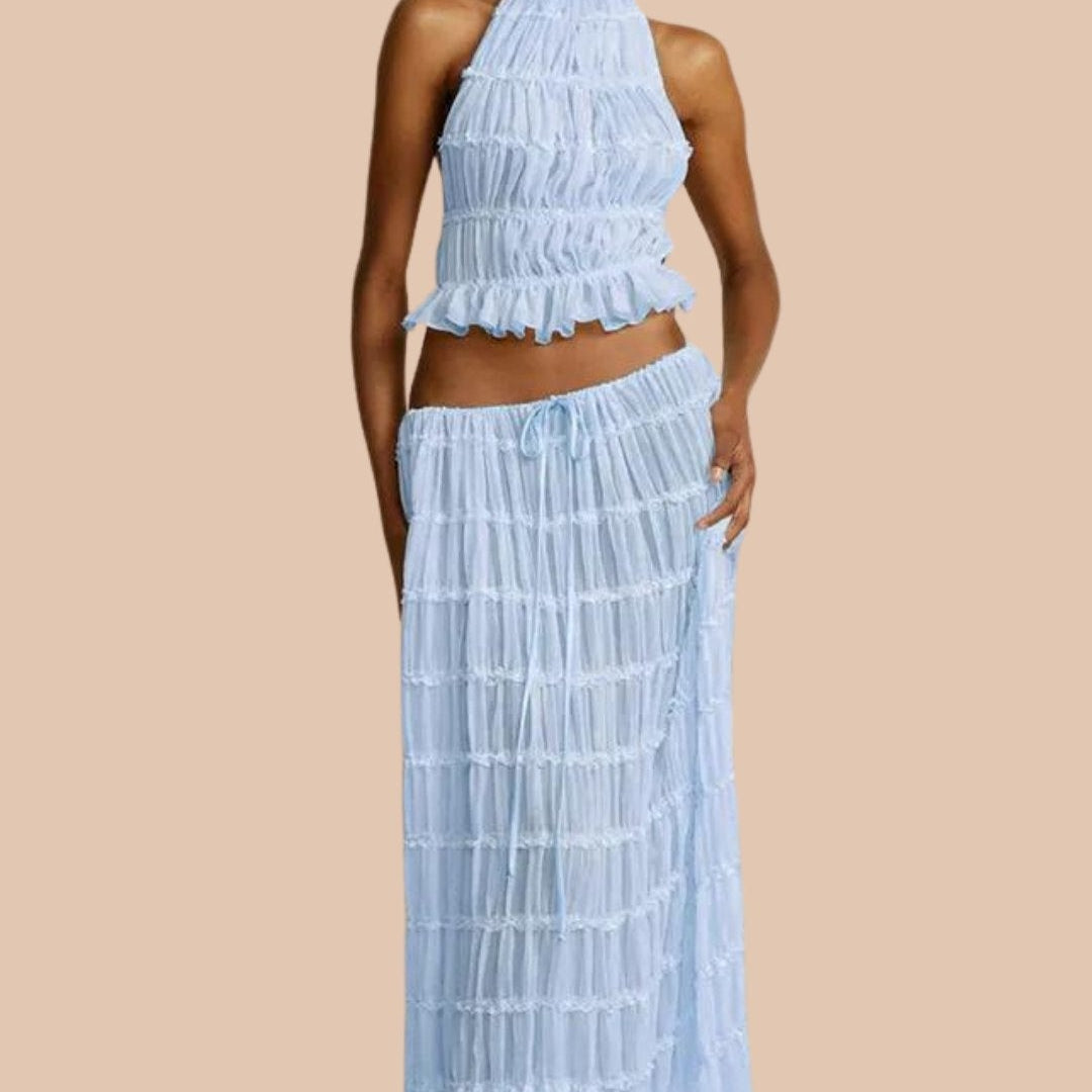 Naomi - Conjunto de vestido conversível 2 em 1