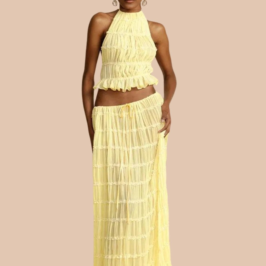 Naomi - Conjunto de vestido conversível 2 em 1