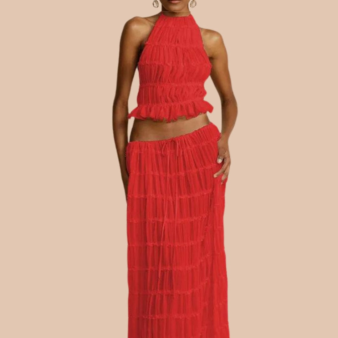 Naomi - Conjunto de vestido conversível 2 em 1