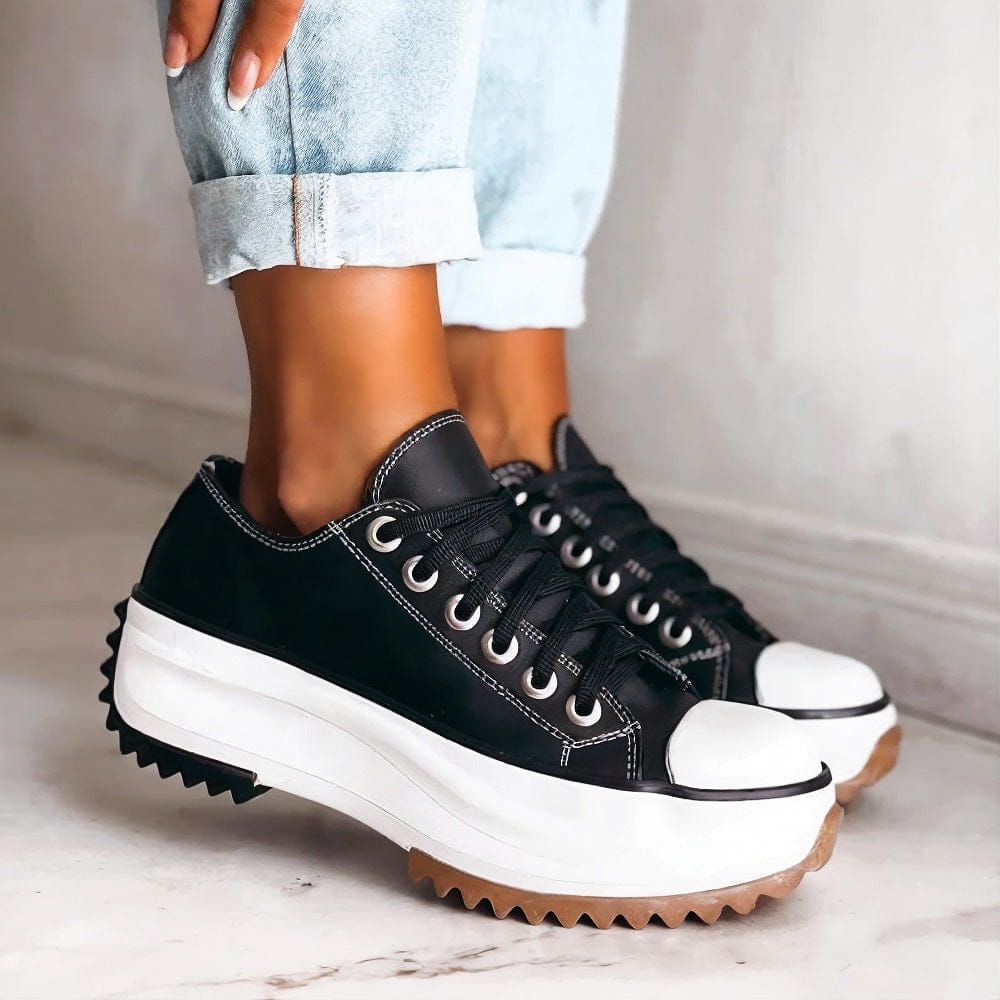 Chiara | Sapatos confortáveis com Salto Grosso Qualidade Premium