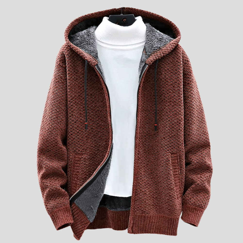 Bjørn | Sweatshirt de malha com capuz