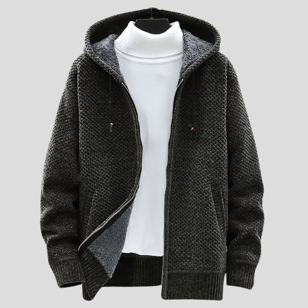 Bjørn | Sweatshirt de malha com capuz