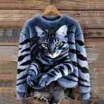 Gato — Camisola com Estampado de Gato