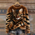 Gato — Camisola com Estampado de Gato