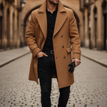 Marcello — Casaco de lã cruzado