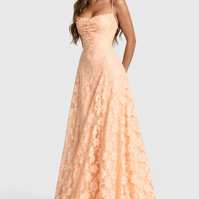 Rhoda – Elegância fluida no estilo maxi intemporal para Mulher