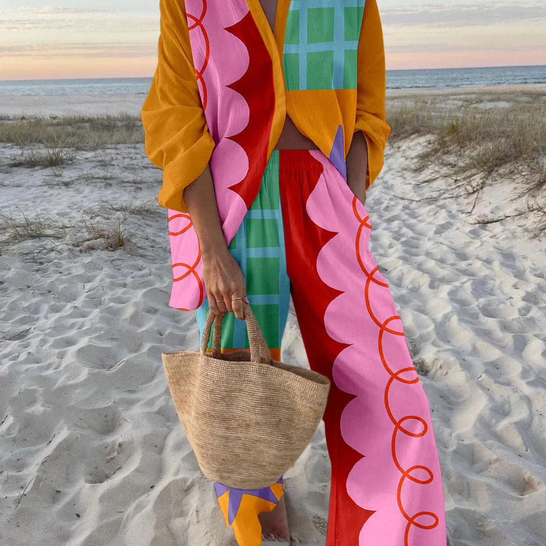 Claudine | Conjunto leve e sofisticado para dias de verão