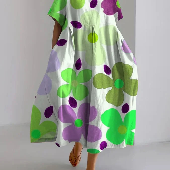 Vestido de verão floral Eli