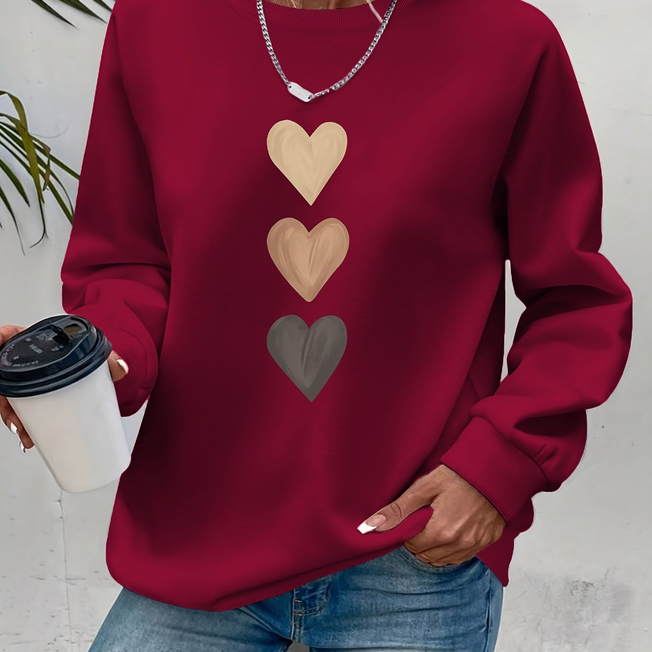 Amara | Camisola com corações