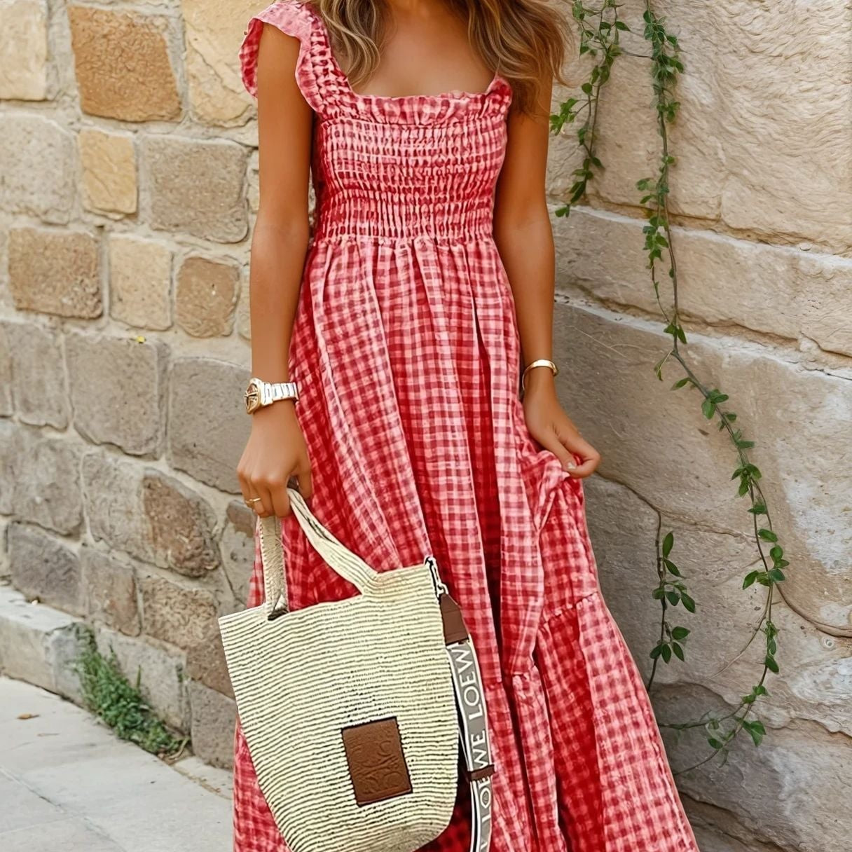 Ana - Vestido Xadrez