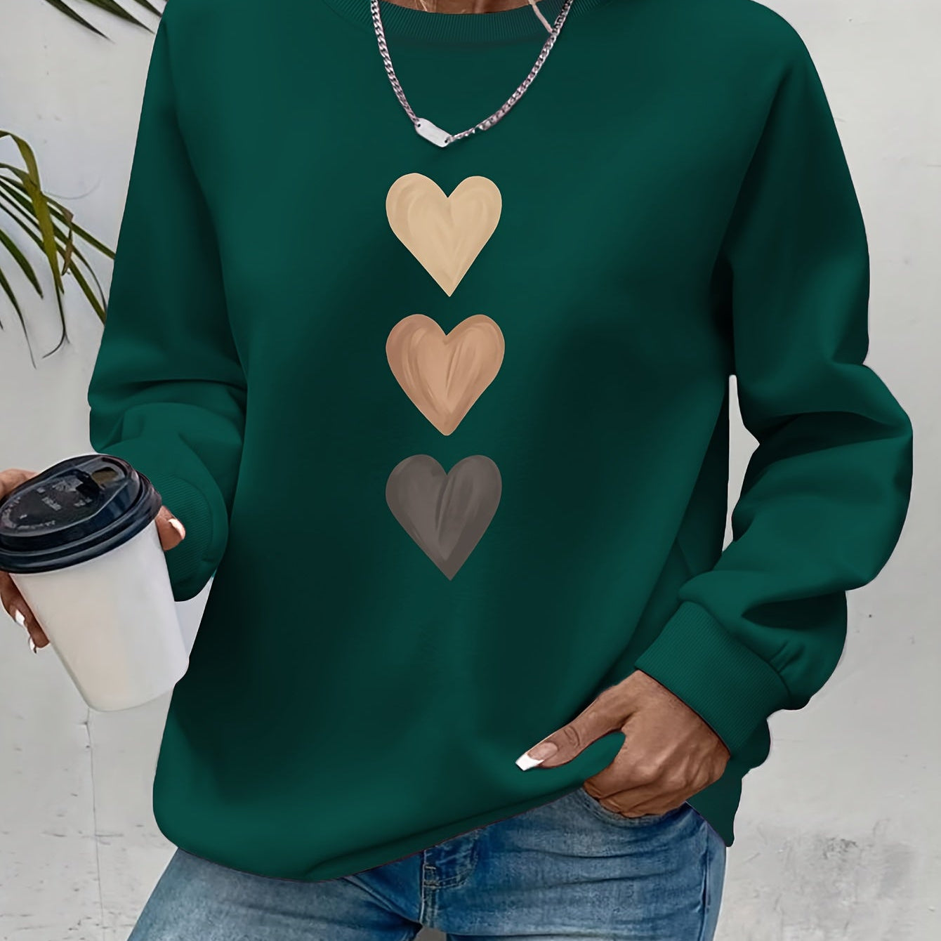 Amara | Camisola com corações