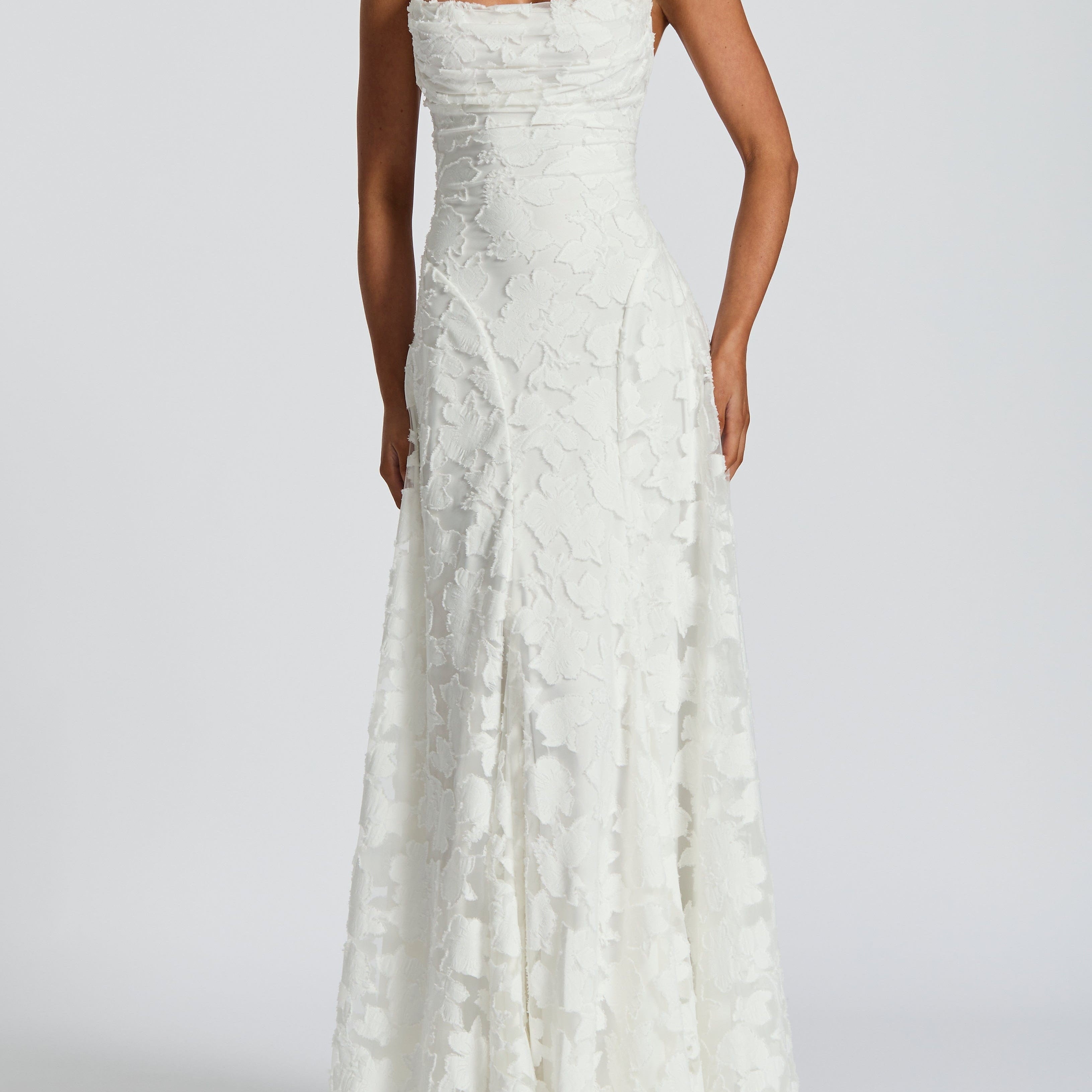 Rhoda – Elegância fluida no estilo maxi intemporal para Mulher