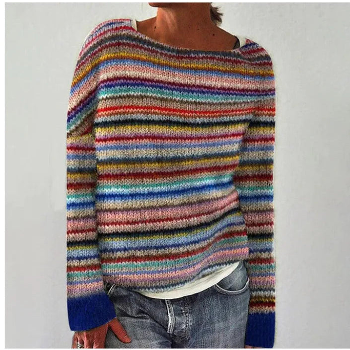 Giulia | Camisola de outono com padrão nórdico