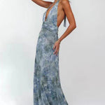 Camoni — Vestido Maxi com Estampado às Bolinhas