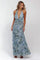 Camoni — Vestido Maxi com Estampado às Bolinhas