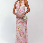 Camoni — Vestido Maxi com Estampado às Bolinhas