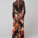 Camoni — Vestido Maxi com Estampado às Bolinhas