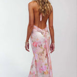 Camoni — Vestido Maxi com Estampado às Bolinhas