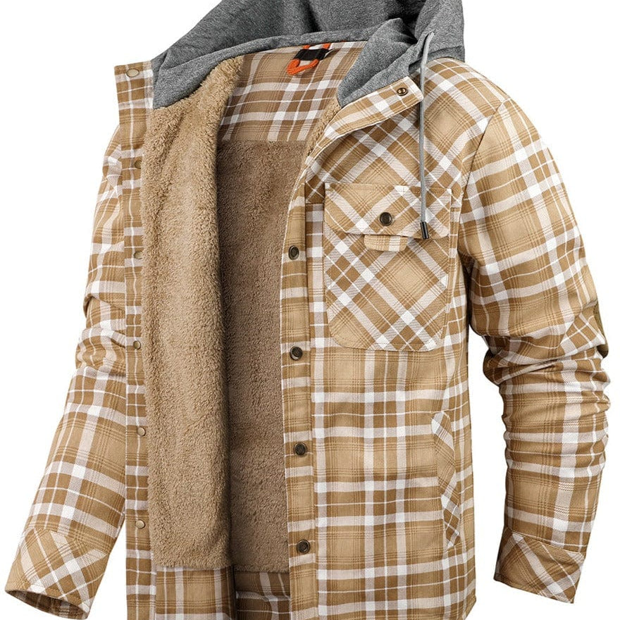 AlpenNord™ | Casaco de Flanela Woodland