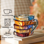 Leitura Feliz — Caneca Decorativa 3D