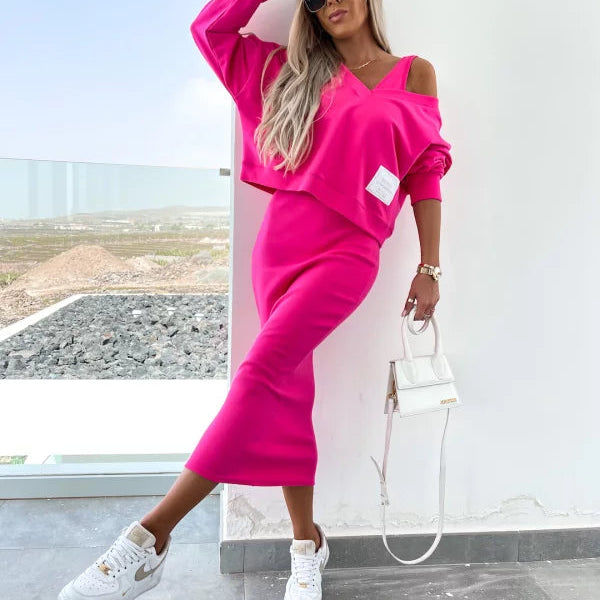 Melania | Conjunto de top e vestido