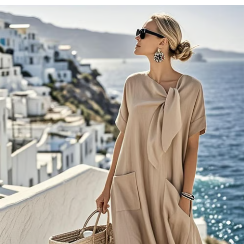 Andrea - Vestido elegante de verano