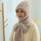 Polar — Gorro e cachecol corta-vento forrados em polar