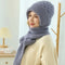 Polar — Gorro e cachecol corta-vento forrados em polar