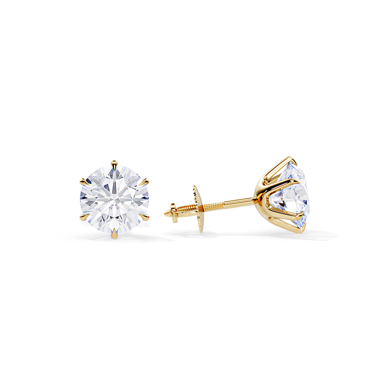 Brincos Tera Elegantes em Ouro Branco
